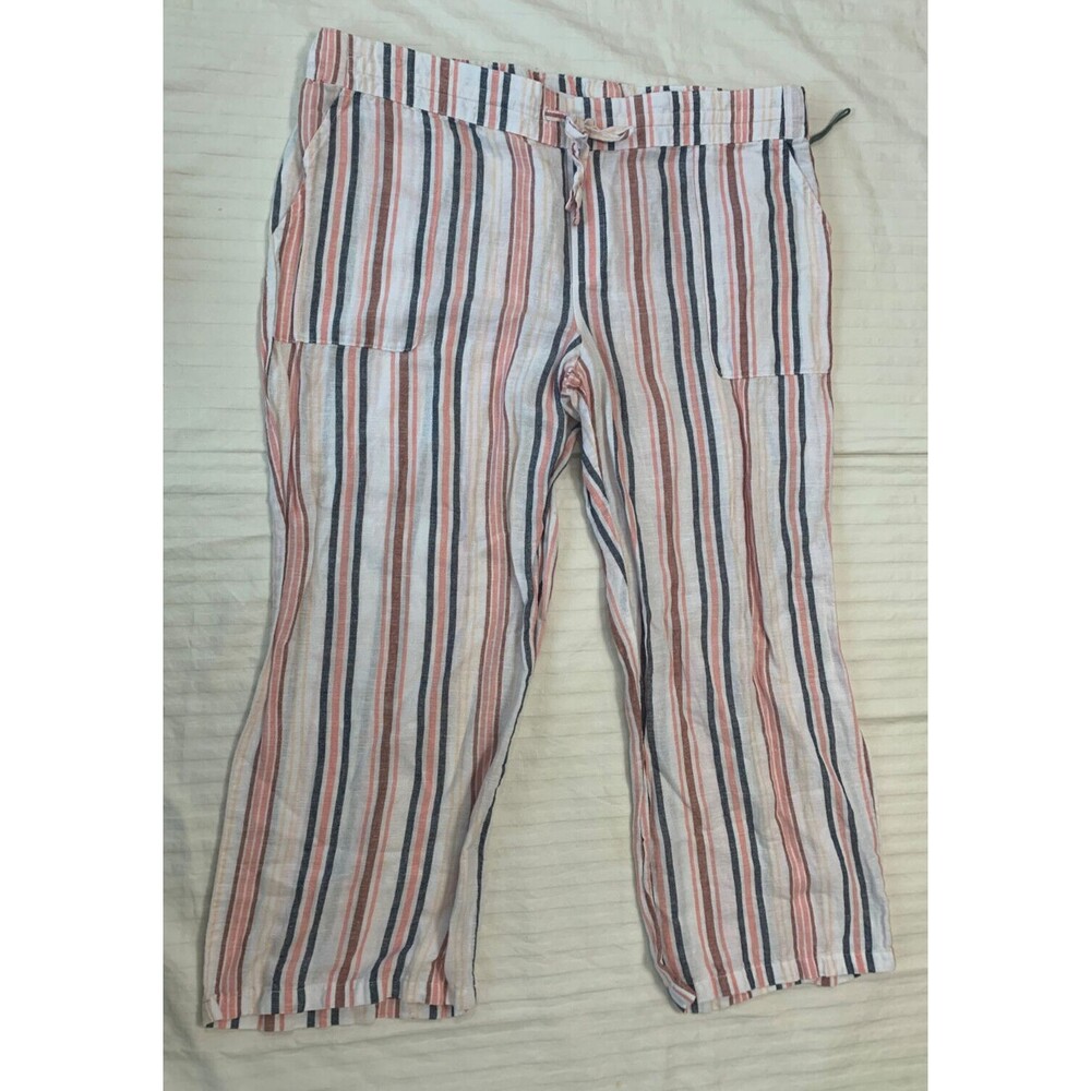 LIZ CLAIBORNE WOMENS CAPRIS PANTS SIZE L